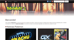 Desktop Screenshot of pokefanaticos.com